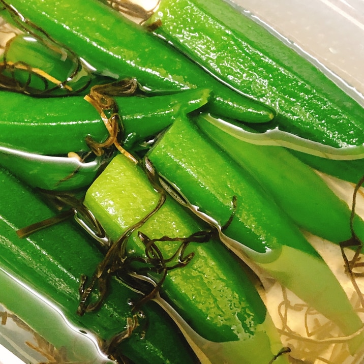 やみつきオクラ オクラの白だし昆布漬け レシピ 作り方 By 萌吉 楽天レシピ やみつきオクラ オクラの白だし昆布漬け レシピ 作り方 By 萌吉 楽天レシピ